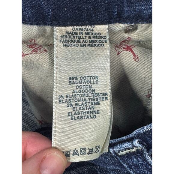 True Religion Men's Slim Fit Midnight Stitch Denim Jeans - 36 (37x34.5) *READ* - Picture 6 of 7